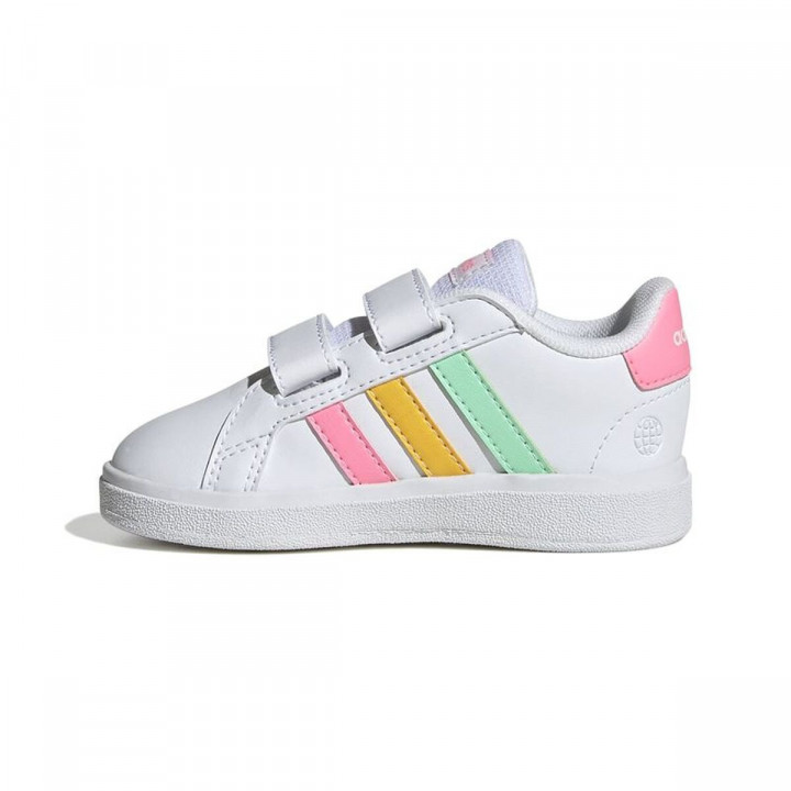 Chaussures de Sport pour Enfants Adidas Grand Court 2.0 CF Blanc