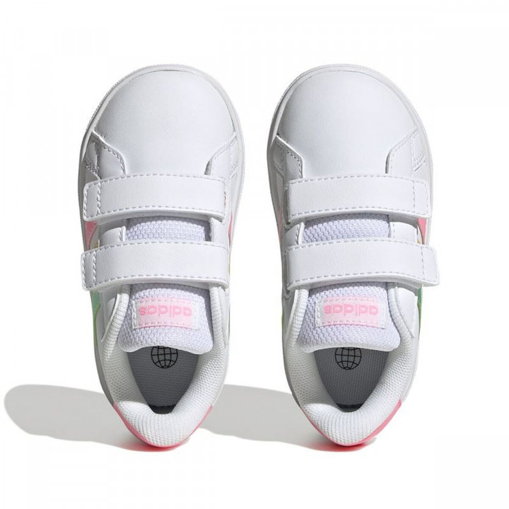 Zapatillas Deportivas Infantiles Adidas Grand Court 2.0 CF Blanco