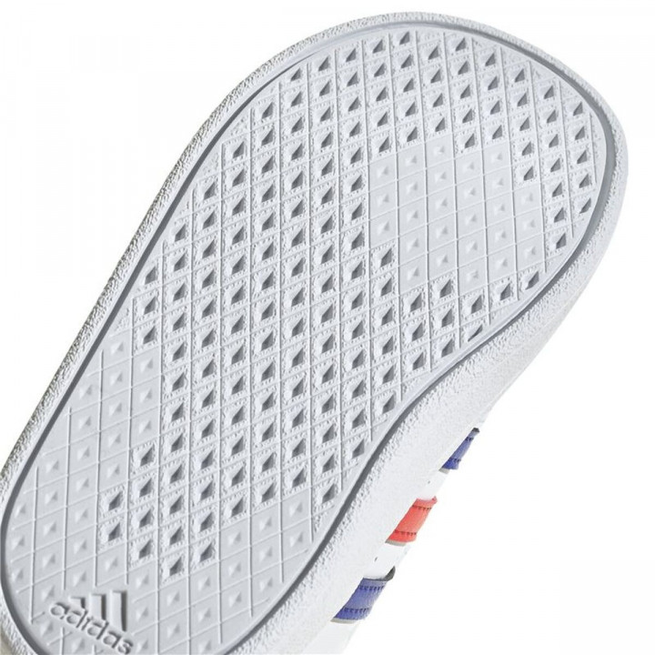 Scarpe Sportive per Bambini Adidas Breaknet Lifestile Court Lace Strap Bianco