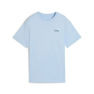 Child's Short Sleeve T-Shirt Puma Essentials 2 Color Blue Sky blue