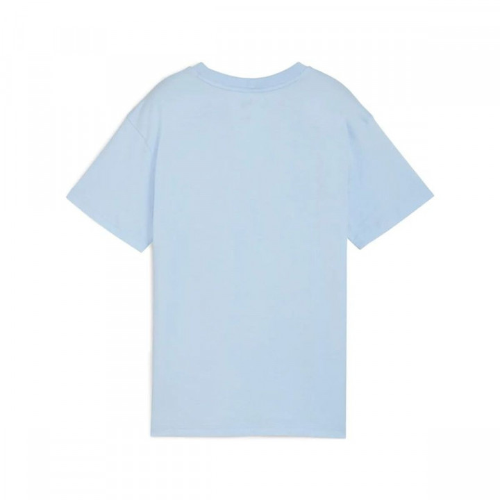 Camiseta de Manga Corta Infantil Puma Essentials 2 Color Azul Azul cielo