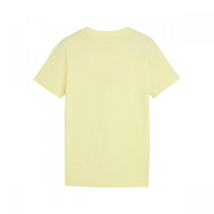 Child's Short Sleeve T-Shirt Puma Tweenerverse Graphic Yellow