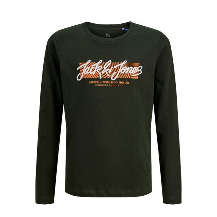 Children’s Long Sleeve T-shirt Jack & Jones Jjurban Ls Crew Neck Black