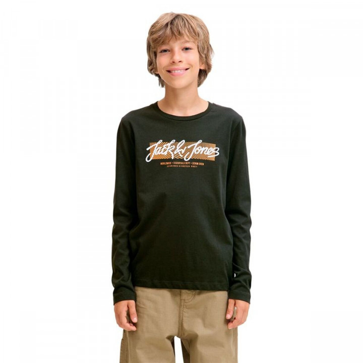 Children’s Long Sleeve T-shirt Jack & Jones Jjurban Ls Crew Neck Black