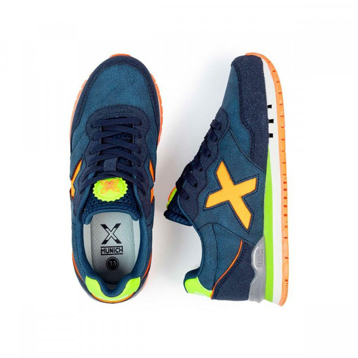 Kinder Sportschuhe Munich Dash Kid 167 Blau