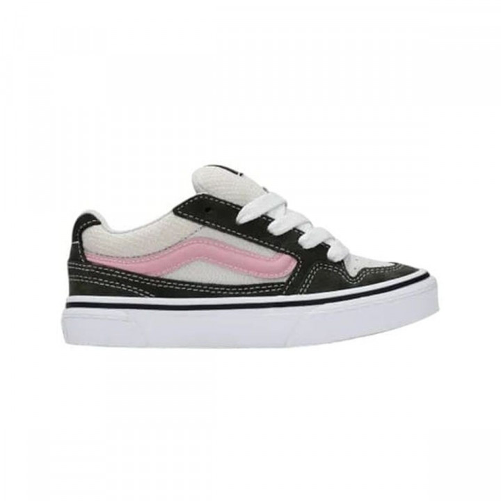 Chaussures de Sport pour Enfants Vans Caldrone Popm Noir Rose