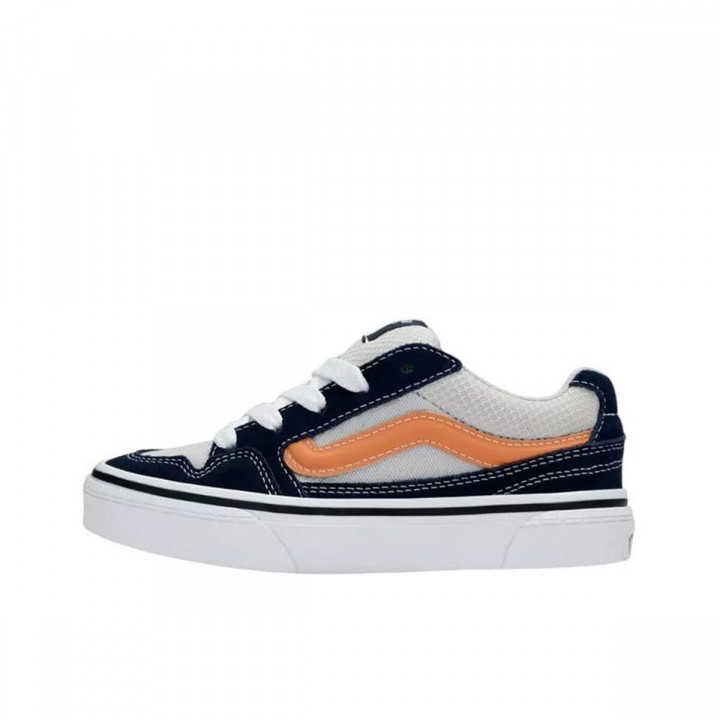 Chaussures de Sport pour Enfants Vans Caldrone Popm Noir Orange