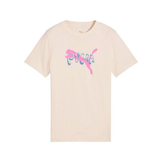 T shirt à manches courtes Enfant Puma Tweenerverse Beige