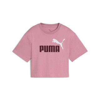T-Shirt met Korte Mouwen voor kinderen Puma Essentials 2 Color No. 1 Roze