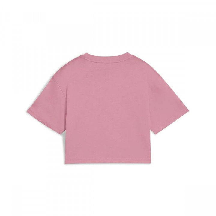 Camiseta de Manga Corta Infantil Puma Essentials 2 Color No. 1 Rosa