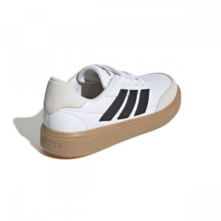 Chaussures de Sport pour Enfants Adidas Courtblock Blanc