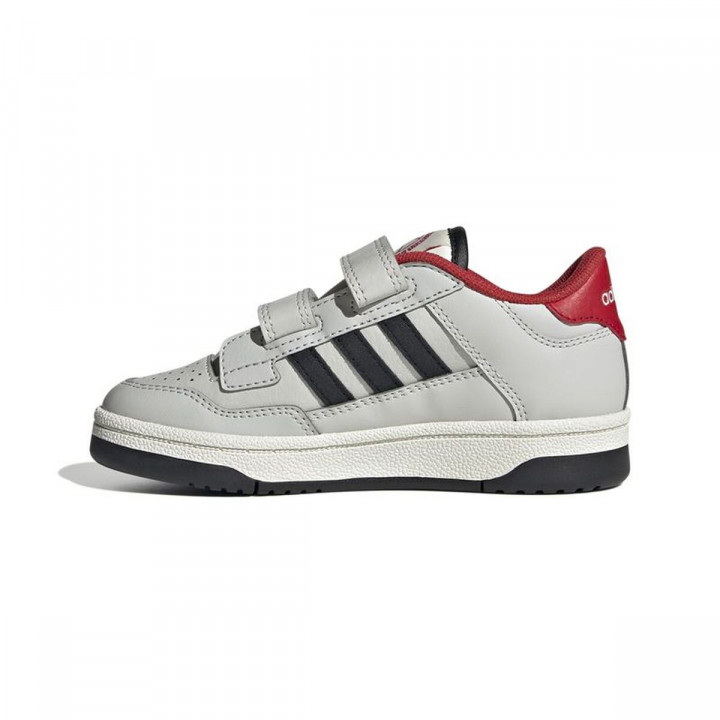 Zapatillas Deportivas Infantiles Adidas Rapid Court Cf Gris claro