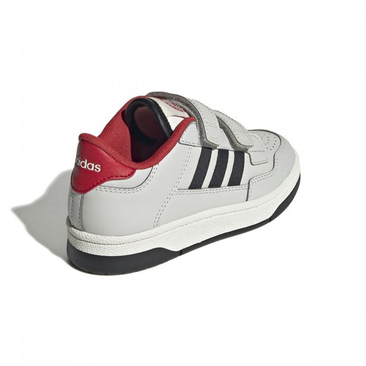 Sportschoenen voor Kinderen Adidas Rapid Court Cf Lichtgrijs