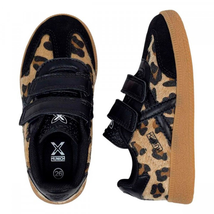 Scarpe Sportive per Bambini Munich Mini Barru Vco 07 Nero