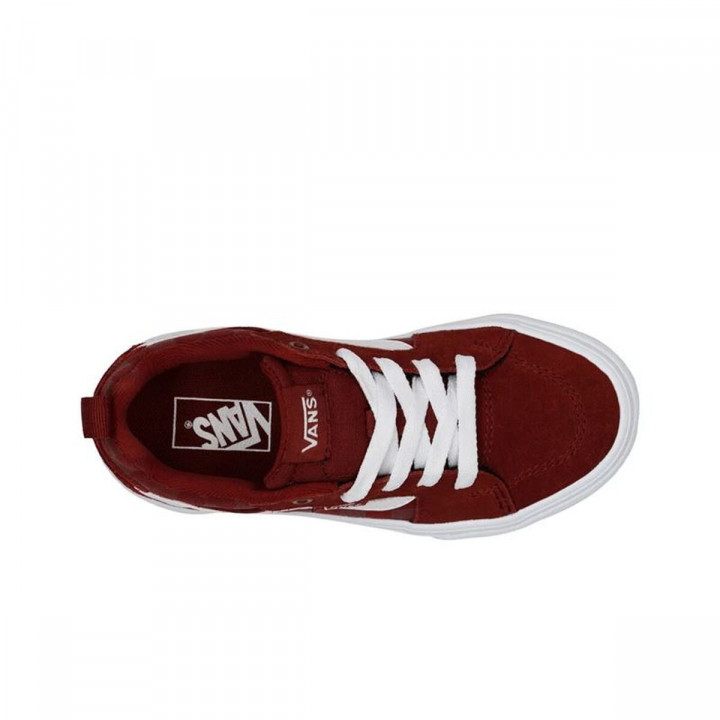 Chaussures de Sport pour Enfants Vans Filmore Tnch Brick Rouge foncé