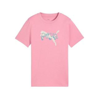 Maglia a Maniche Corte per Bambini Puma Tweenerverse Graphic Rosa