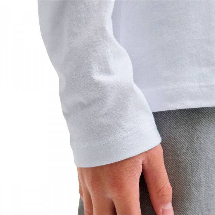 T-shirt à Manches Longues Enfant Jack & Jones Jjurban Ls Crew Neck Blanc