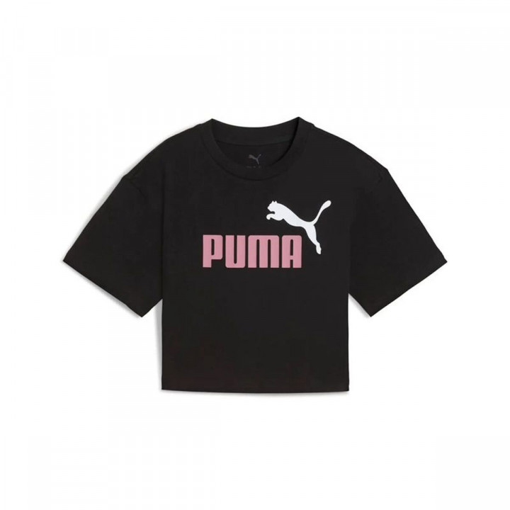 T shirt à manches courtes Enfant Puma Essentials 2 Color No. 1 Noir