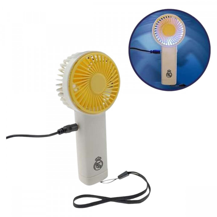 Mini Ventilador Portátil Real Madrid C.F.
