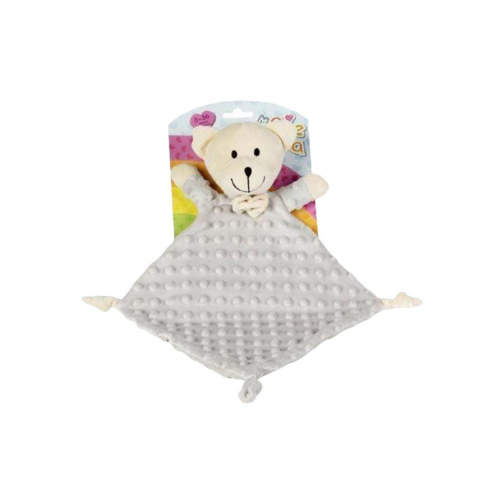 Peluche Artesanía Beatriz Oso Gris