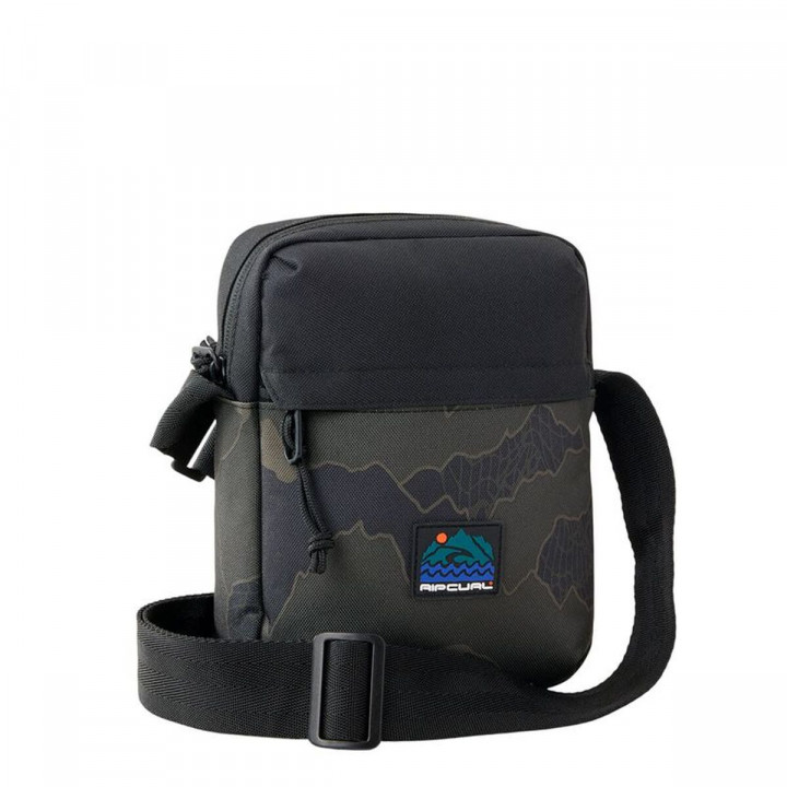 Borsa a Tracolla Rip Curl No Idea Pouch Search Camo Nero