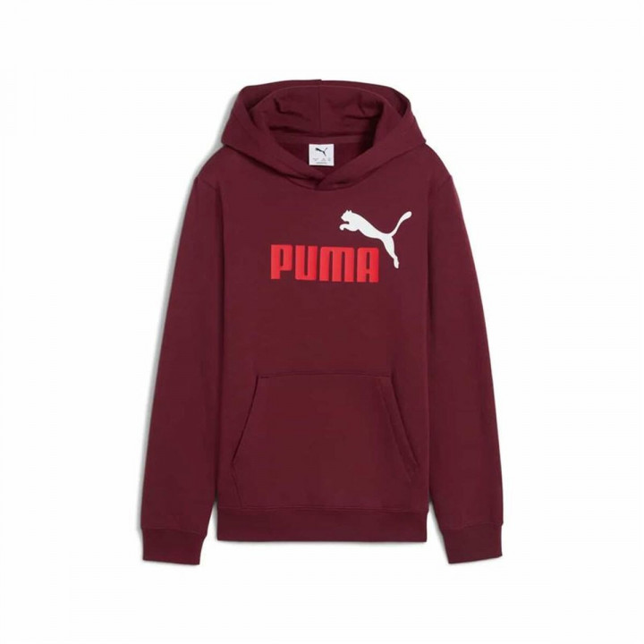 Sudadera con Capucha Niña Puma Essentials 2 Color No. 1 Granate