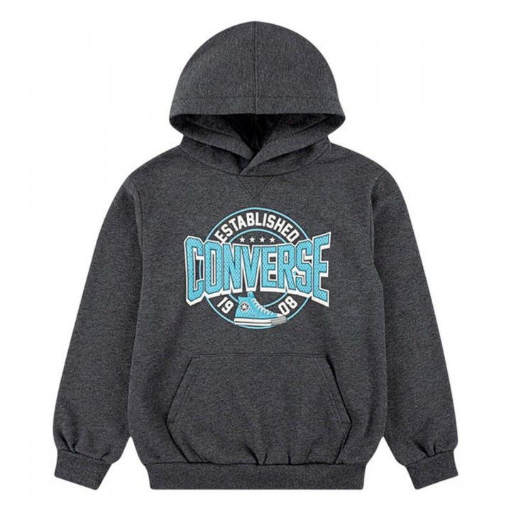 Children’s Hoodie Converse Cnvb Heritage Est Cnv Po Grey