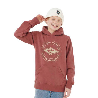 Children’s Hoodie Rip Curl Stapler Hood Maroon