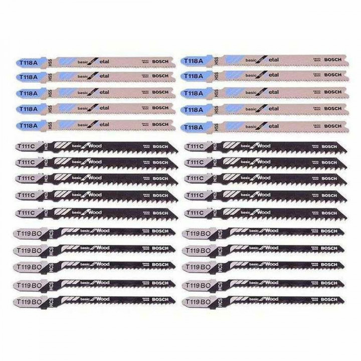 Hoja Sierra BOSCH 30 piezas