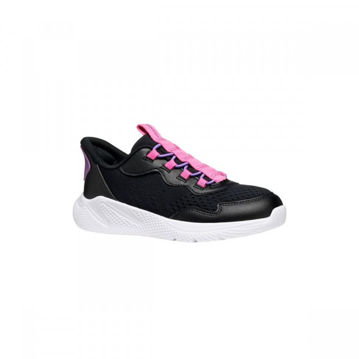 Zapatillas Deportivas Infantiles Geox Sprintye Fast In A Negro