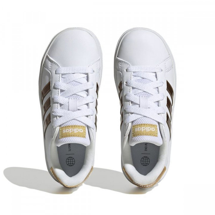 Sportschoenen voor Kinderen Adidas Grand Court 2.0 Wit