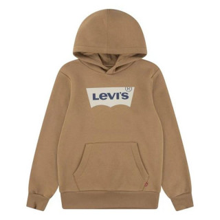 Jungen Sweater mit Kapuze Levi's Lvb Batwing Screenprint Hoodie Braun