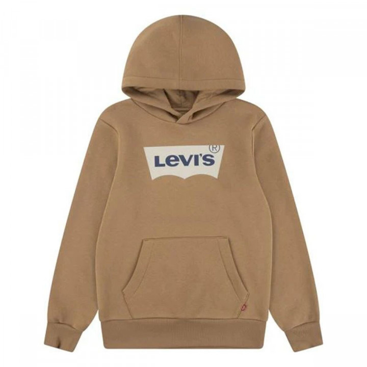 Children’s Hoodie Levi's Lvb Batwing Screenprint Hoodie Brown