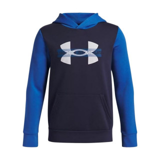 Sweatshirt met Capuchon voor Meisjes Under Armour Rival Flc Cblck Grphc Hd Blauw