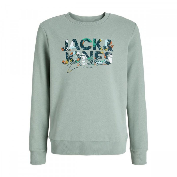 Sudadera sin Capucha Niño Jack & Jones Jjgeplas Crew Neck Azul