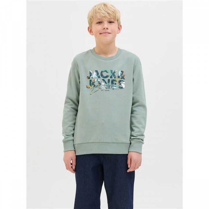 Kindersweater zonder Capuchon Jack & Jones Jjgeplas Crew Neck Blauw