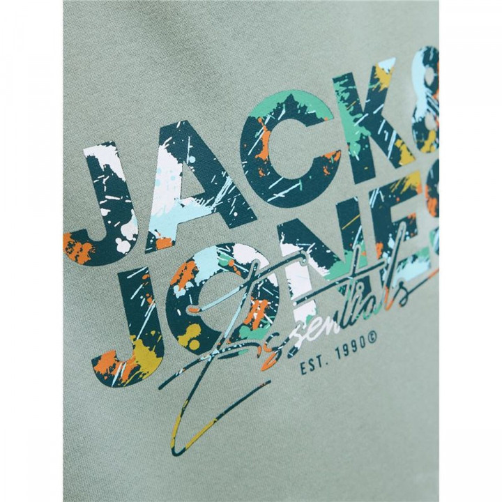 Felpa senza Cappuccio Bambino Jack & Jones Jjgeplas Crew Neck Azzurro