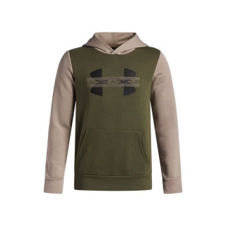 Sudadera con Capucha Niña Under Armour Rival Flc Cblck Grphc Hd Oliva