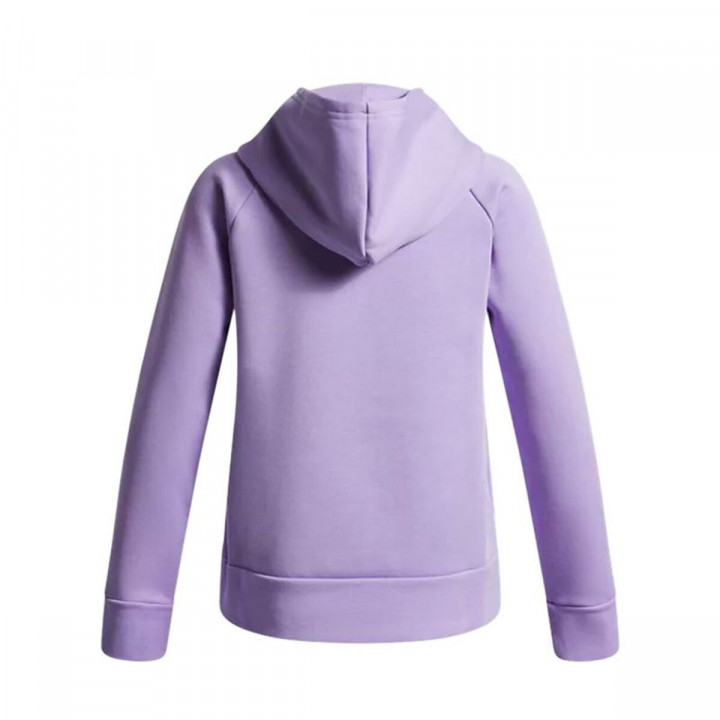 Felpa con Cappuccio da Bambina Under Armour Rival Flc Shimmer Hdy Lavanda