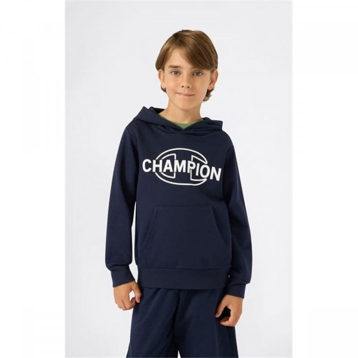 Jungen Sweater mit Kapuze Champion Champion Graphic Shop Marineblau