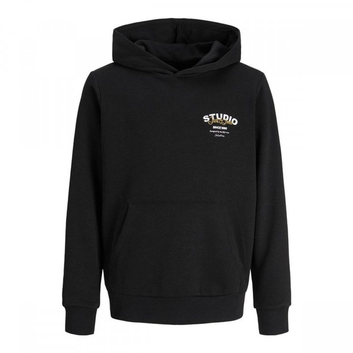 Sudadera con Capucha Niño Jack & Jones Jjyuki Negro