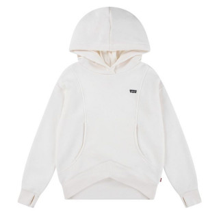 Hooded Sweatshirt for Girls Levi's Batwing Patch White