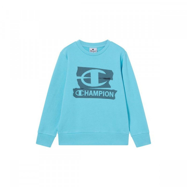 Children’s Sweatshirt without Hood Champion Graphic Shop Blue Water
