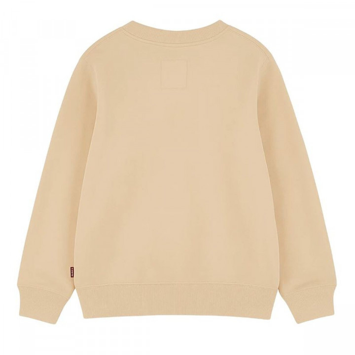 Sweat sans capuche enfant Levi's Batwing Crewneck Blanc