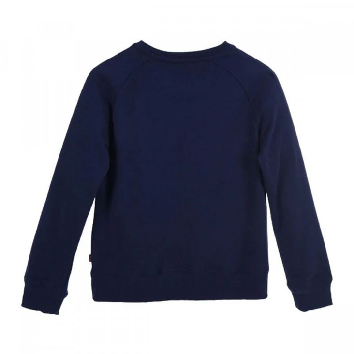 Sweatshirt zonder Capuchon voor Meisjes Levi's Batwing Crewneck Blauw Donkerblauw