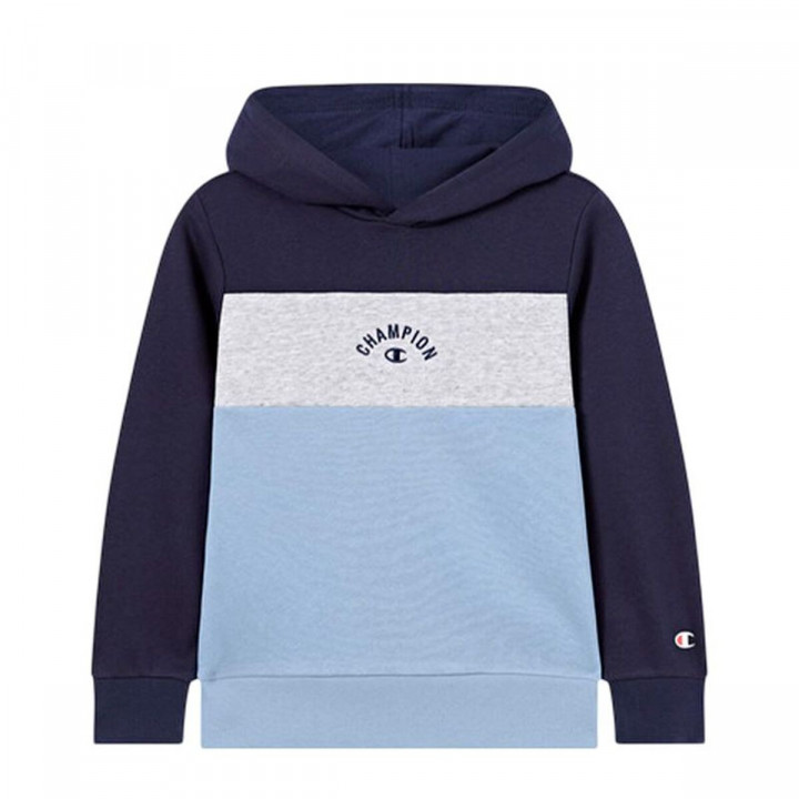 Felpa con Cappuccio Bambino Champion Icons Plus Azzurro Indaco