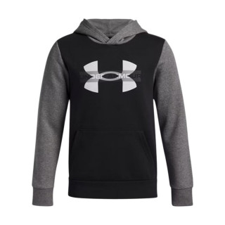 Sudadera con Capucha Niña Under Armour Rival Flc Cblck Grphc Hd Negro