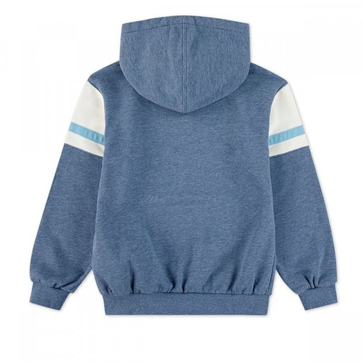 Sweat à capuche enfant Converse Cnvb Heritage Blocked Po Bleu