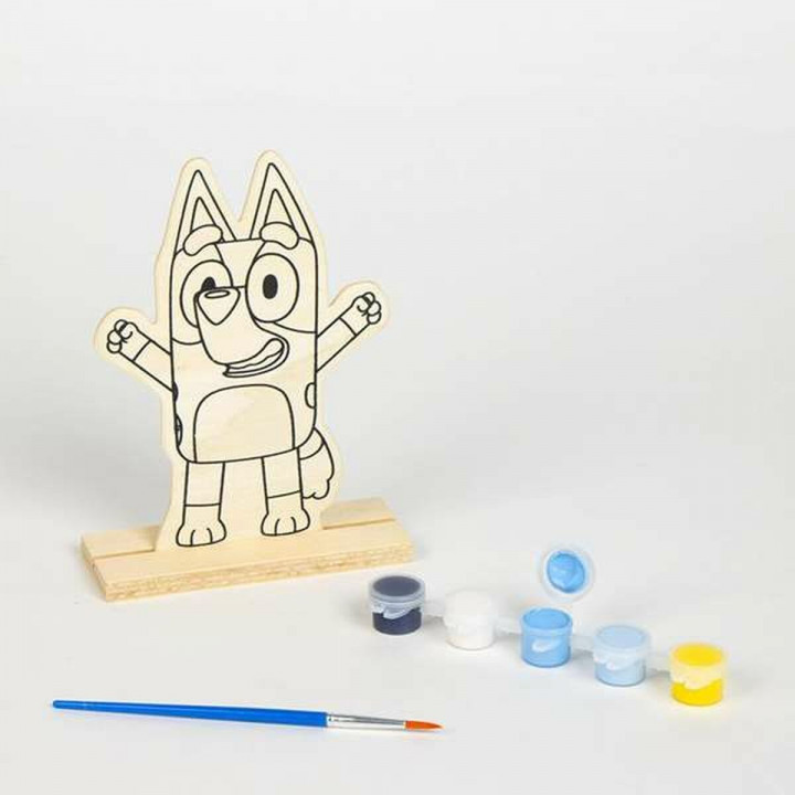 Juego Pinta y Colorea Bluey Madera 14 x 18 x 5 cm