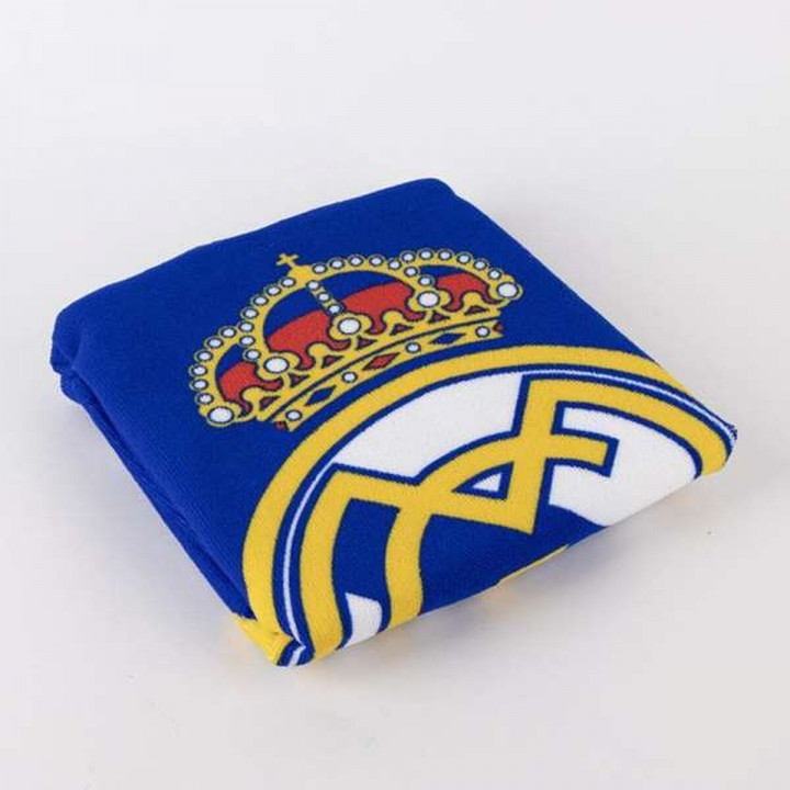 Poncho-Handdoek met Capuchon Real Madrid C.F. Blauw 55 x 77 cm